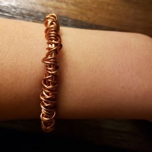 Handmade Copper Cuff Bracelet